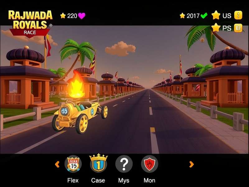 Rajwada Royals Race unique features Rajwada Royals Race gameplay mechanics